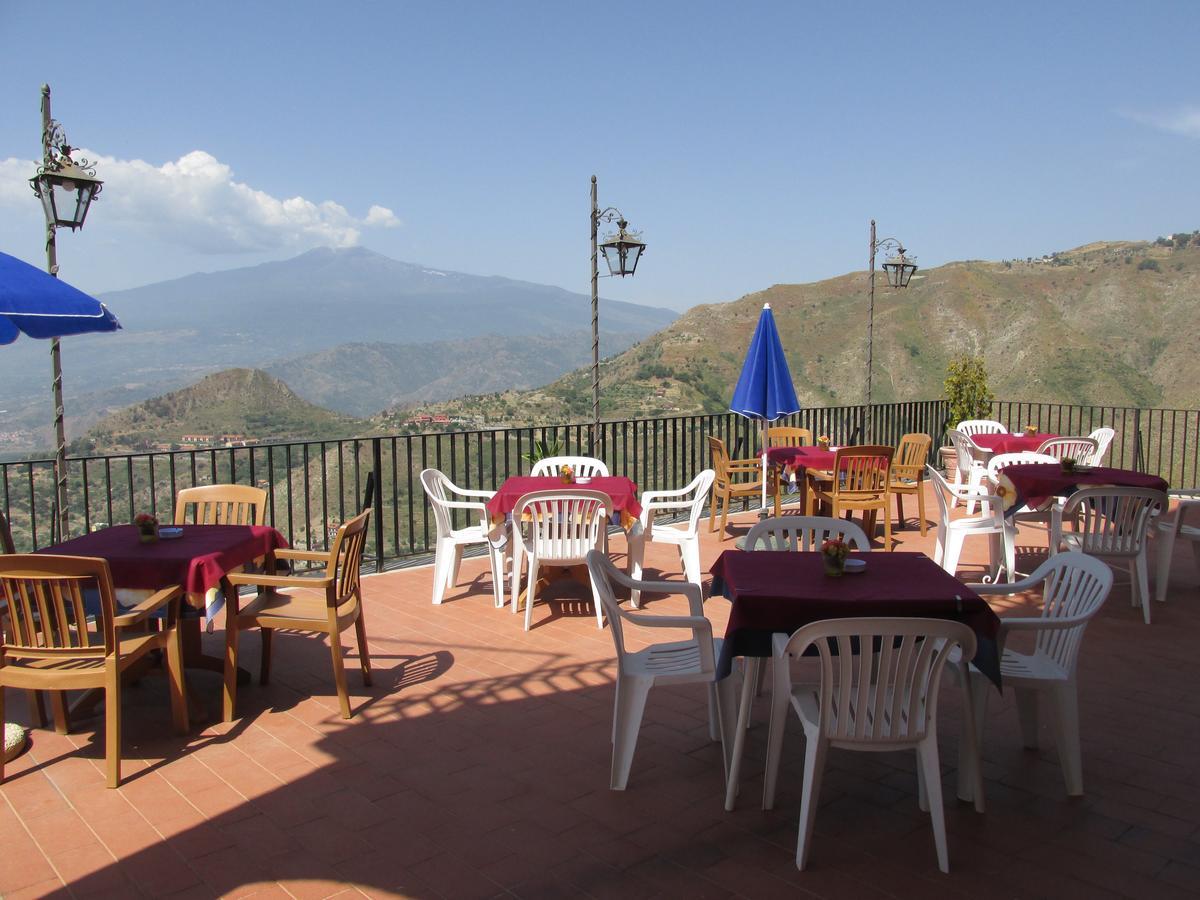 Hotel Panorama Di Sicilia Castelmola Buitenkant foto