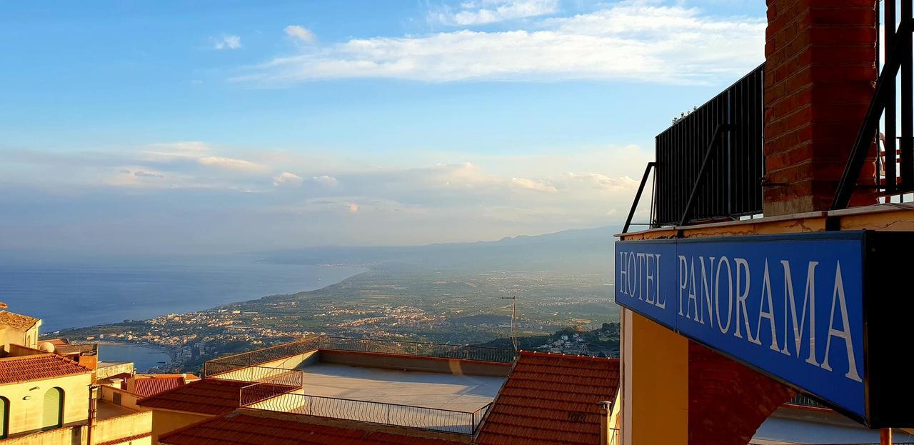 Hotel Panorama Di Sicilia Castelmola Buitenkant foto